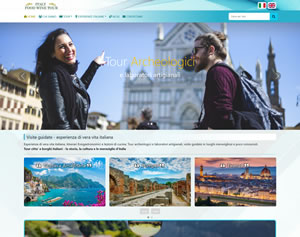 Sito web realizzato per tour guide